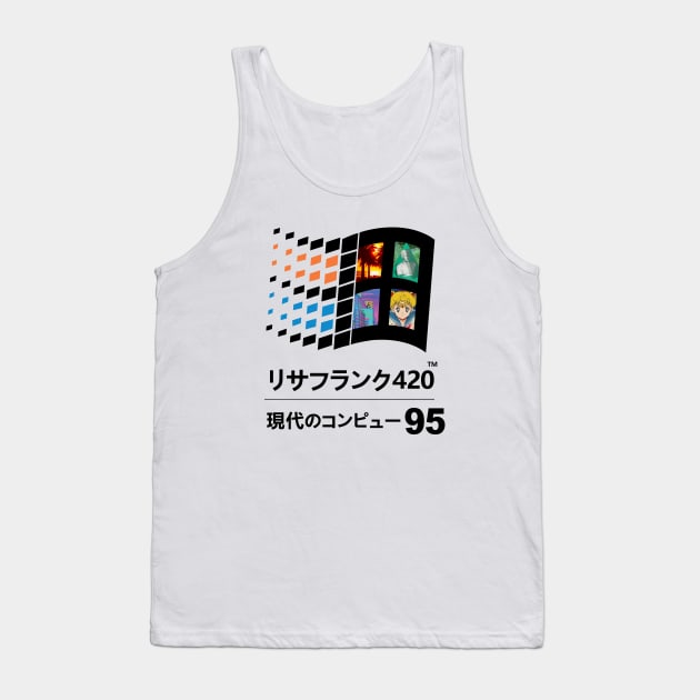 Vaporwave 95 Tank Top by BryantAlmonteDesign